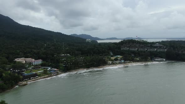 Prawn Fish Farm Aerial