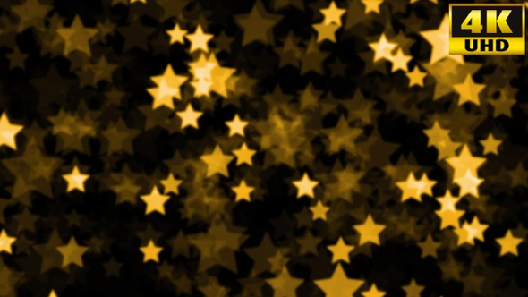 Bokeh Stars Background Loops Pack V1