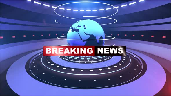 Breaking News Loop 4k alt