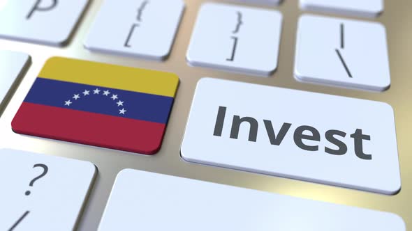 INVEST Text and Flag of Venezuela on the Buttons alt