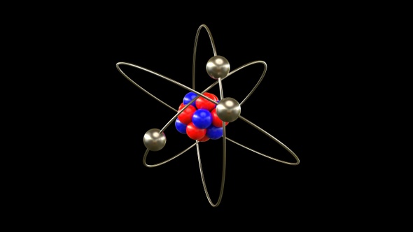 Rotating Atom Symbol Loop