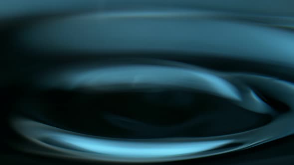 Super Slow Motion Macro Shot of Swirling Water at 1000Fps