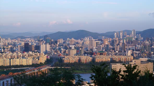 Seoul City Scenery