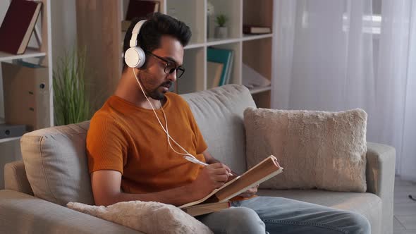 Study Language Smart Man Audio Lesson Handsome