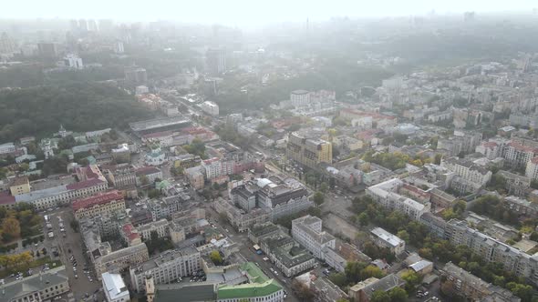 Kyiv - the Capital of Ukraine. Aerial View. Kiev