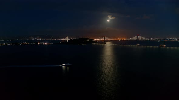 Moon Over The Bridge