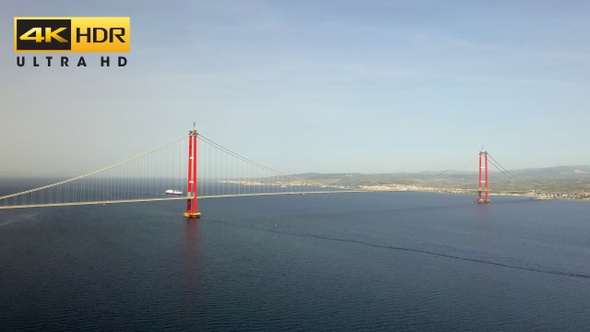 Canakkale Bridge Overall View