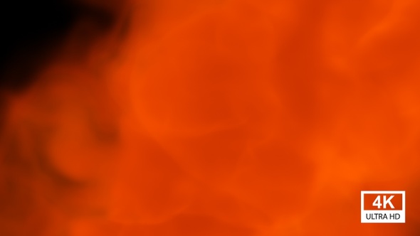 Orange Color Smoke 4K alt