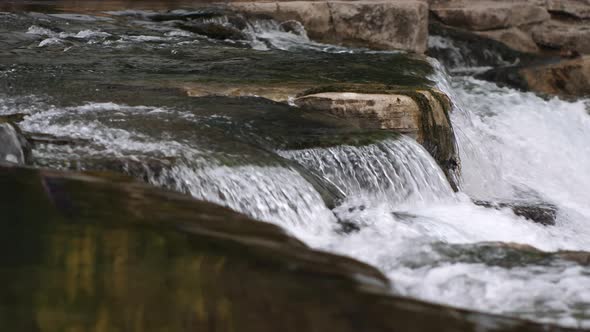 Shots of the rapids in the San Marcos River on a long lens.