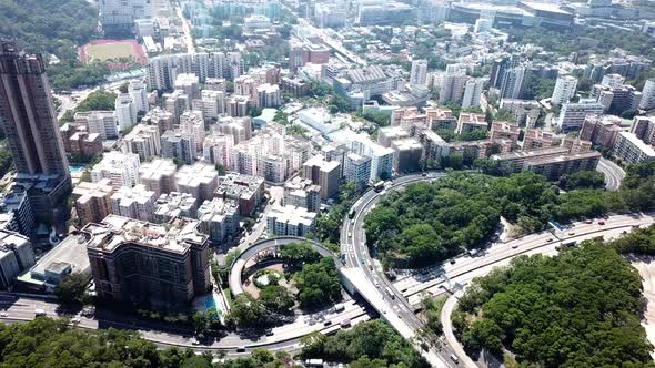 Hong Kong urban city