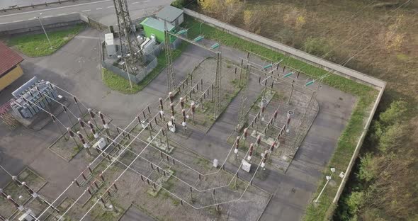 Electric Plant Aerial View