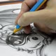 Artist Drawing Dragon Tattoo - VideoHive Item for Sale