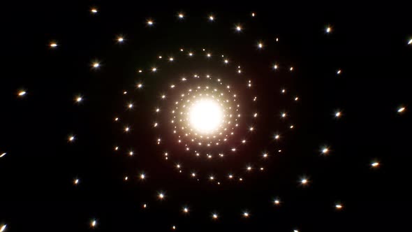 Spiral Glitter Particles 4K 01