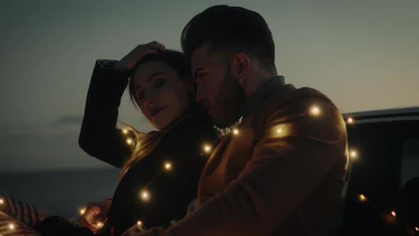 Storytelling Footage of a Romantic Couple at Sunset