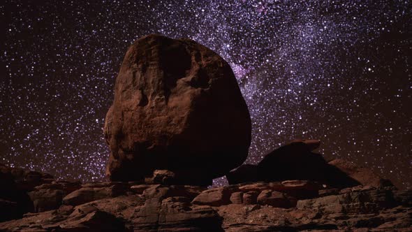 Milky Way Over Bryce Canyon National Park of Utah