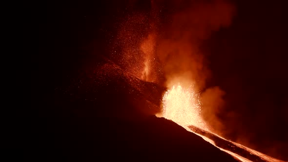 Cumbre Vieja Volcano La Palma Spain 16 4K