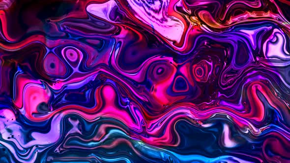 Abstract colorful trendy liquid wave marble background