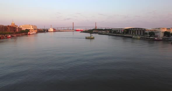 Riverboat on Savannah River