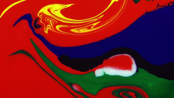 Mixing Colour Abstract Liquid Paint Swirl Backgorund Texture 22 alt