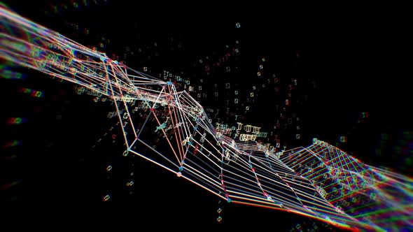 Network Field With Binary Numbers