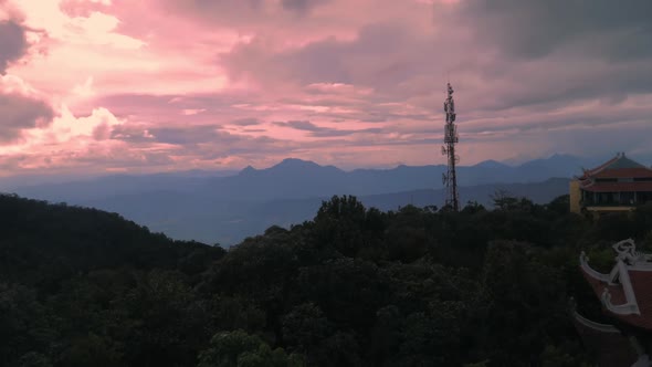 Timelapse of the sky in Da Nang (Vietnam)