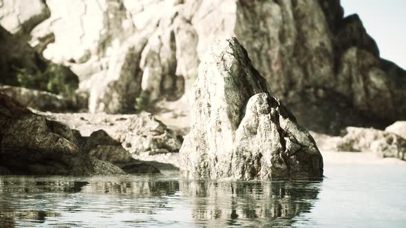 Rocky Coastline in Sintra Portugal