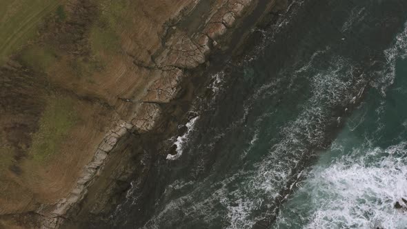 4K Aerial Drone, Bird View Black Sea Footage