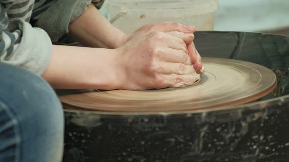 Work on the Pottery Wheel