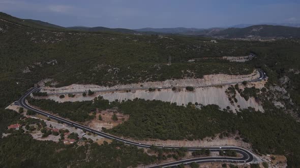 Carriageway Mountainside