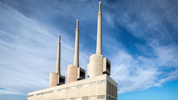 Three Chimneys Disused Power Station Barcelona