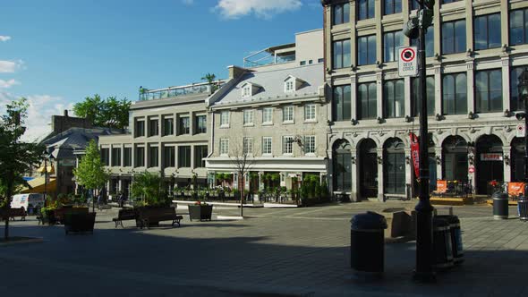 Place Jacques-Cartier in Montreal