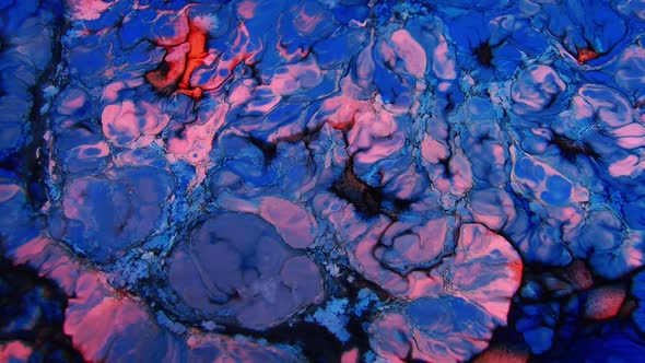 Chemical Liquid Swirl And Paint Explosion 8