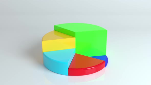 Isometric 3D cycle diagram for infographics