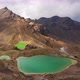 Tongariro Alpine Crossing Emerald and Blue Lakes Daytime Timelapse - VideoHive Item for Sale