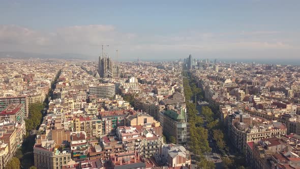 Cityscape of Barcelona