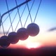 Newton's Cradle Motion Graphics Seamless Looping with Sound - VideoHive Item for Sale