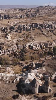 Cappadocia Landscape Aerial View