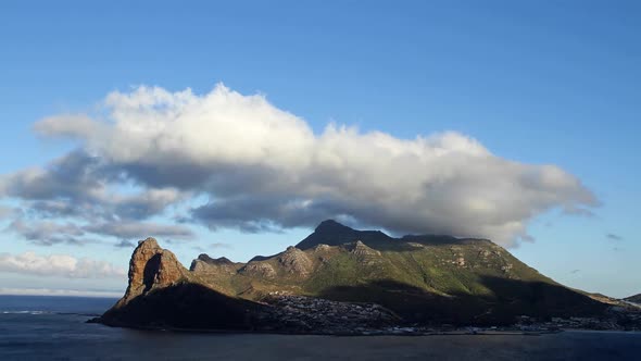 Time Lapse Of Clouds And Boats - Hout Bay, South Africa