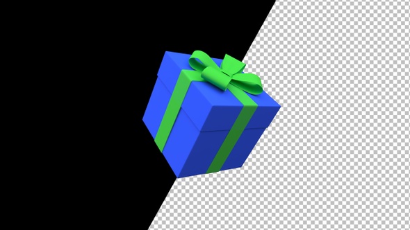 3D Gift Box Loop