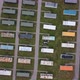 Shooting From Above a Caravan of Houses for Greenhouse Workers - VideoHive Item for Sale