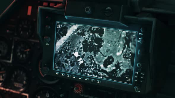 Rocket Weapon Interface Tracking War Conflict Area For Enemy Army Vehicles alt