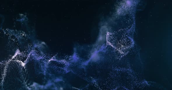 Abstract Particles Background