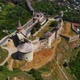 Aerial Drone View of Medival Fortress Castle in historic city of Kamianets-Podilskyi, Ukraine. - VideoHive Item for Sale