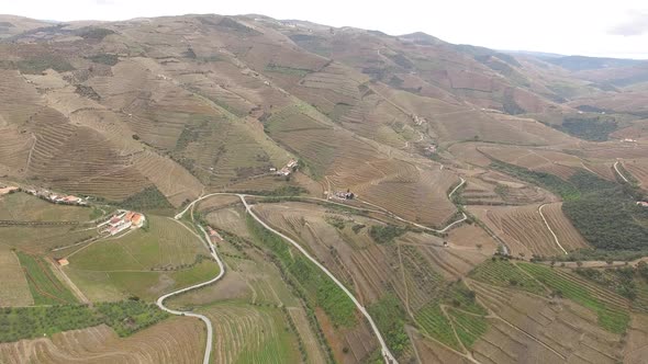 360º Mountains Vineyards of Douro Valley, Portugal