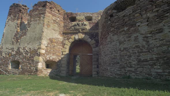 Gate of an abandoned fortress