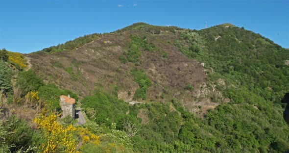 Col de l'Asclier, Cevennes, Gard, France