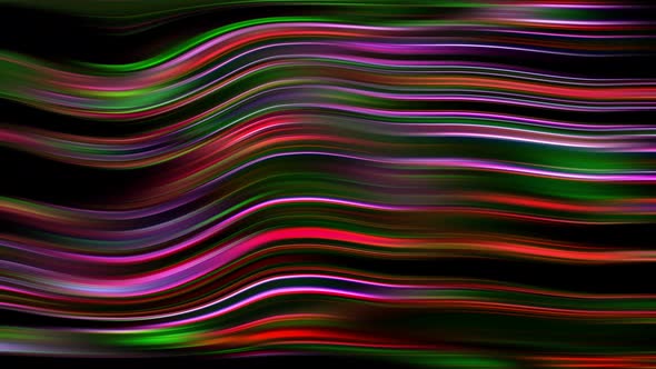 Animation Stripes Horizontal Line  Colorful Twisted Background