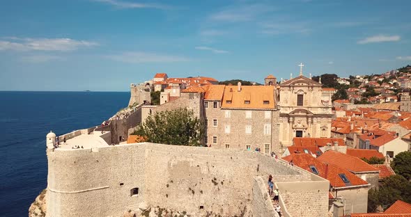 4 K Dubrovnik Aerial