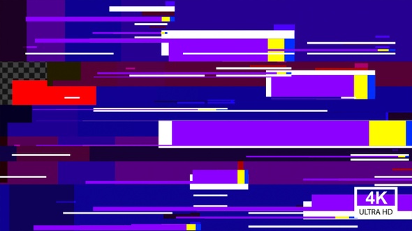 Colorful Random Mixed Stripes Transition V2 4K