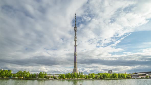 Ostankino Television Tower, Moscow, Russia